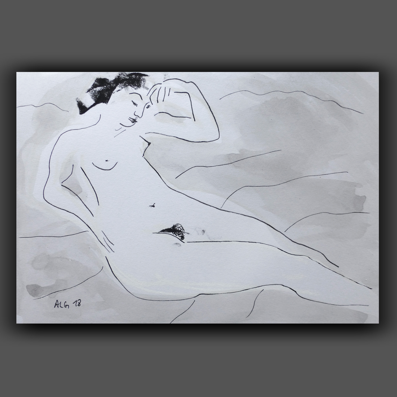 Drawing \ Ink Charcoal chalk